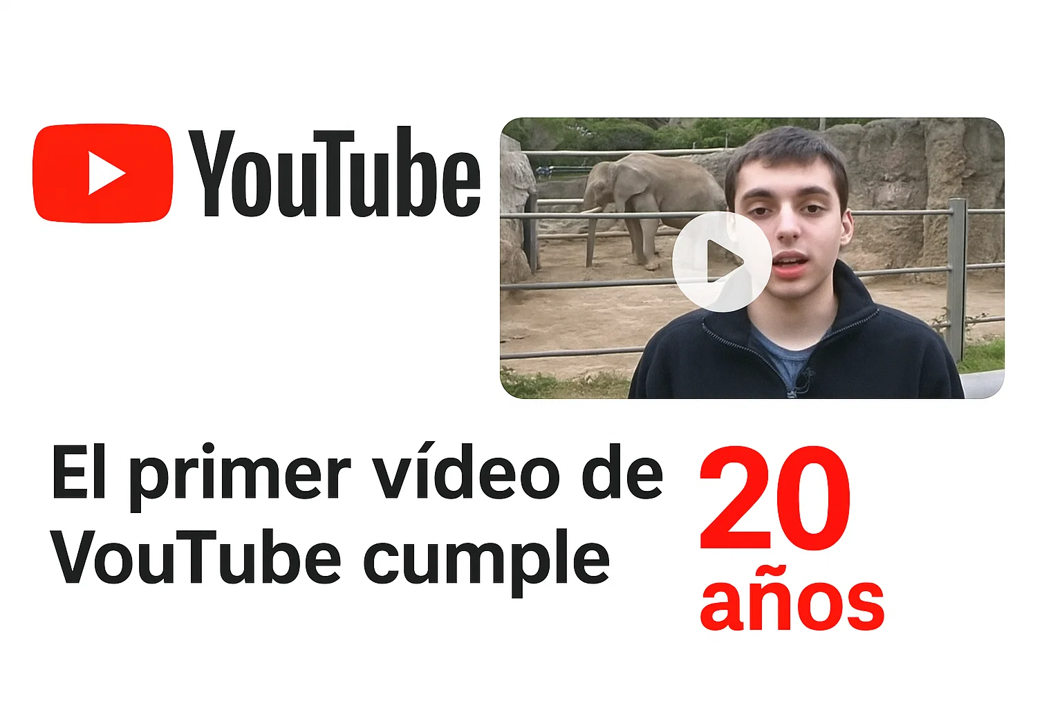 🎉 El primer vídeo de YouTube cumple 20 años: Un hito en la historia digital
