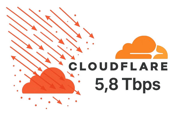 🌐 Cloudflare frena el mayor ataque DDoS de la historia: 5,8 Tbps neutralizados sin fallos